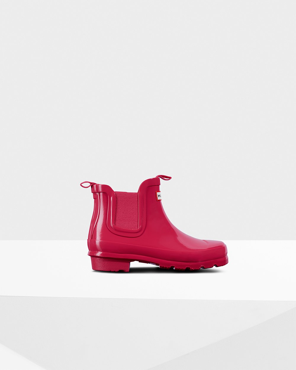 Kids Hunter Chelsea Boots Pink - Original Big Gloss - 6458912-NA